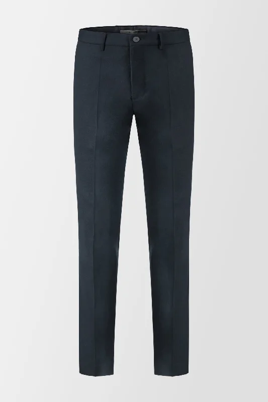 Incotex Dark Blue Trousers Traditional Men's Wool Traditional Men's Wool