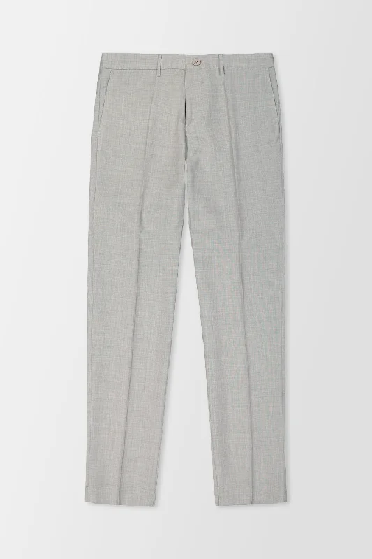 Incotex Light Grey Classic Trousers Sharp Men's Italian Sharp Men's Italian