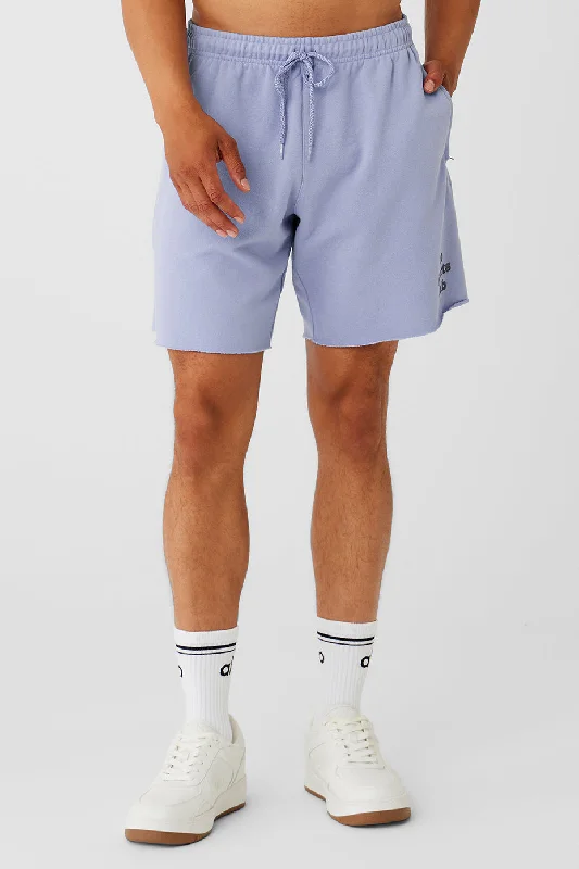 Sports Club Palms Chill Short - Icy Purple/Dark Grey Modern Men's Tech Modern Men's Tech