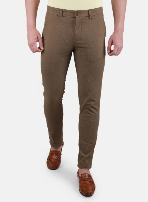 Men Khaki Regular Fit Trouser Earthy Men's Hemp Earthy Men's Hemp