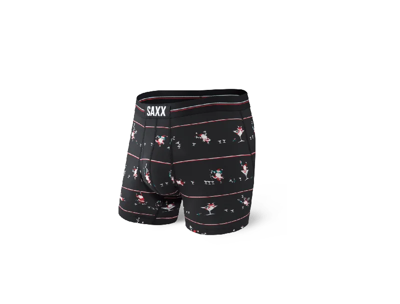 SAXX Ultra Boxer Brief - Black Holiday Cheer - SXBB30F HLB