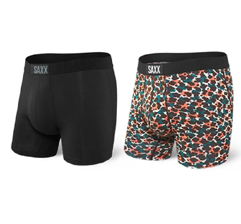 SAXX Vibe Boxer Brief 2 Pack Animal Camo ANC SXPP2V