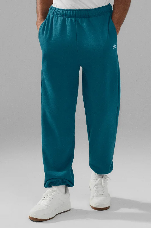 Accolade Sweatpant - Oceanic Teal