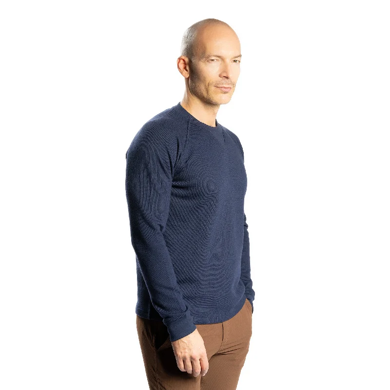 Cotton Pullovers - Navy