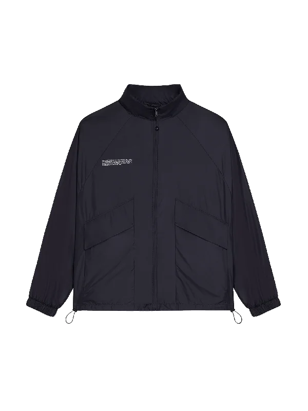 Womens Nylon Jacket—black