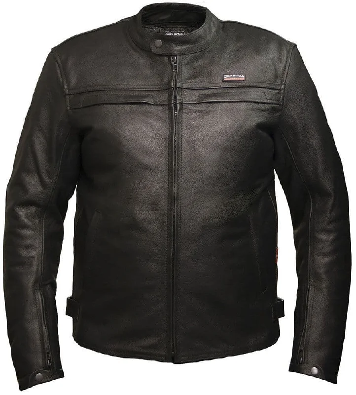 Trojan Armoured Leather Motorcycle Jacket